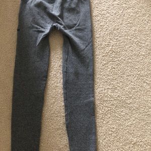 Fleece cuffed pants.